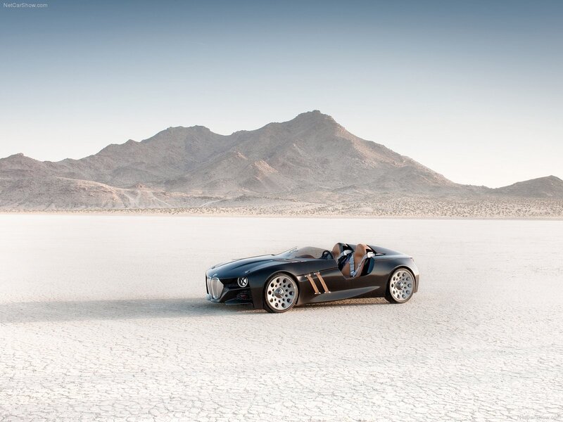 BMW Concept car in desert