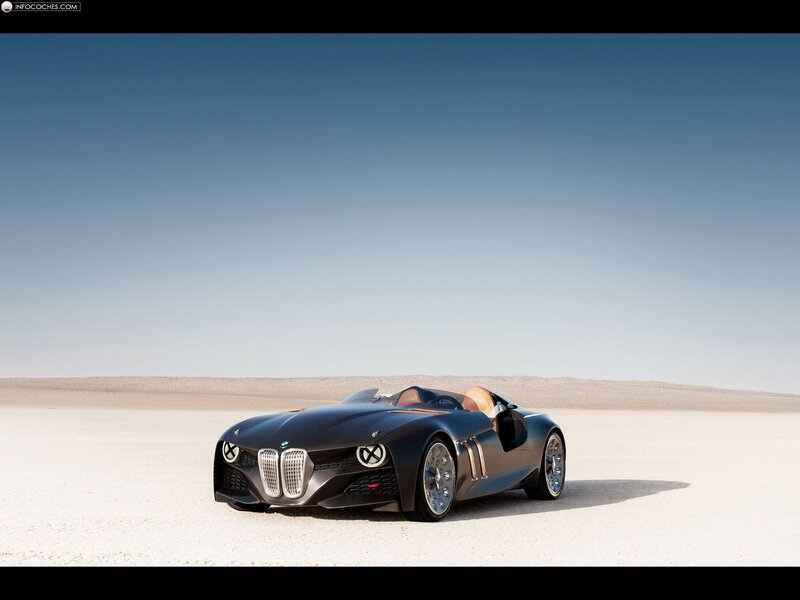 BMW concept car in desert