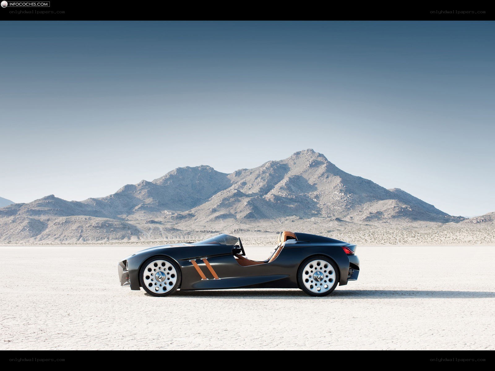 BMW Concept car in desert