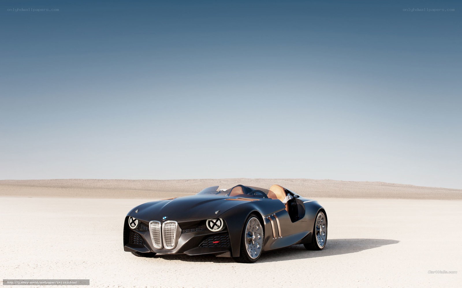 BMW concept car in desert