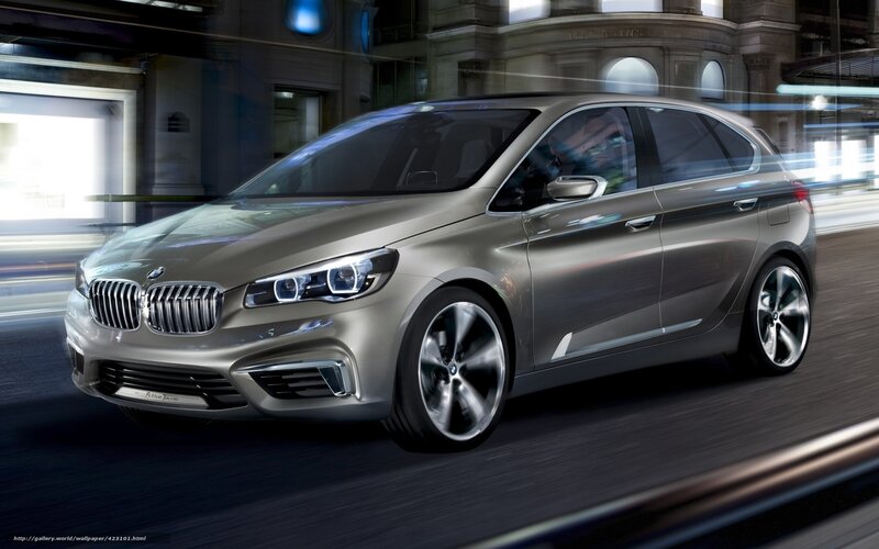 BMW Concept Car in Motion