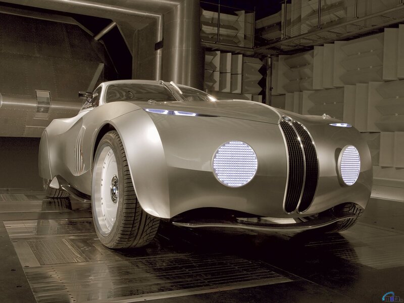 BMW Concept Car in Wind Tunnel