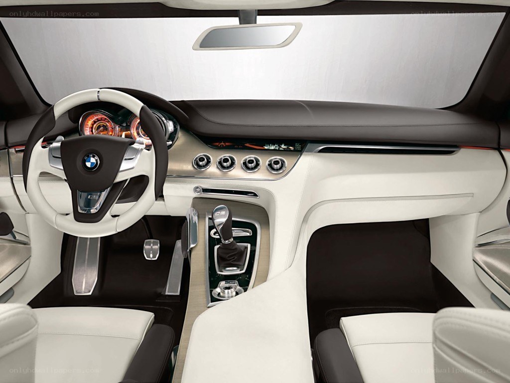 BMW concept car interior