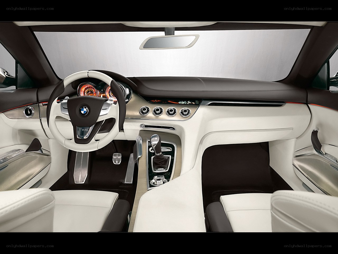 BMW concept car interior