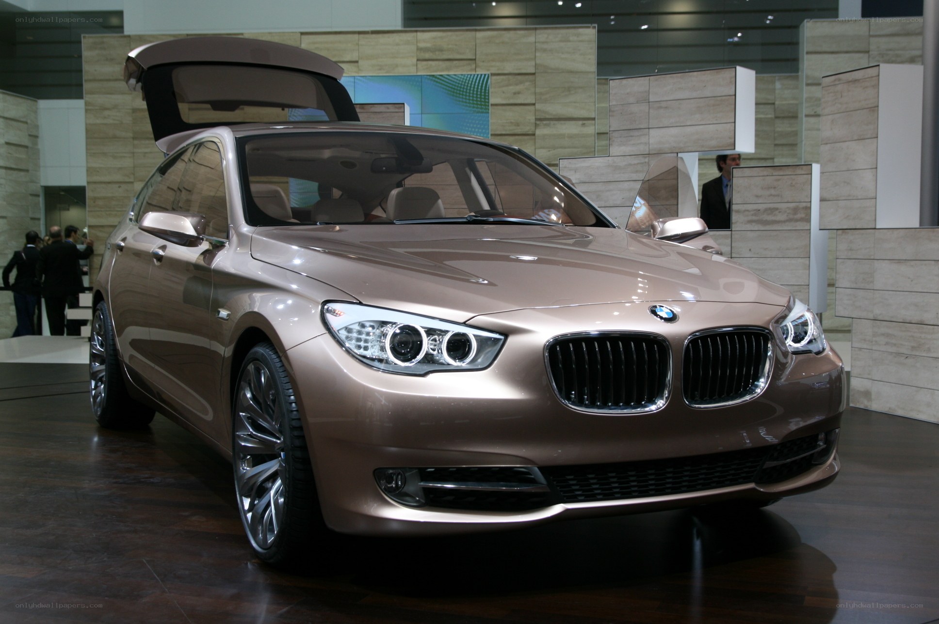 BMW concept car on display