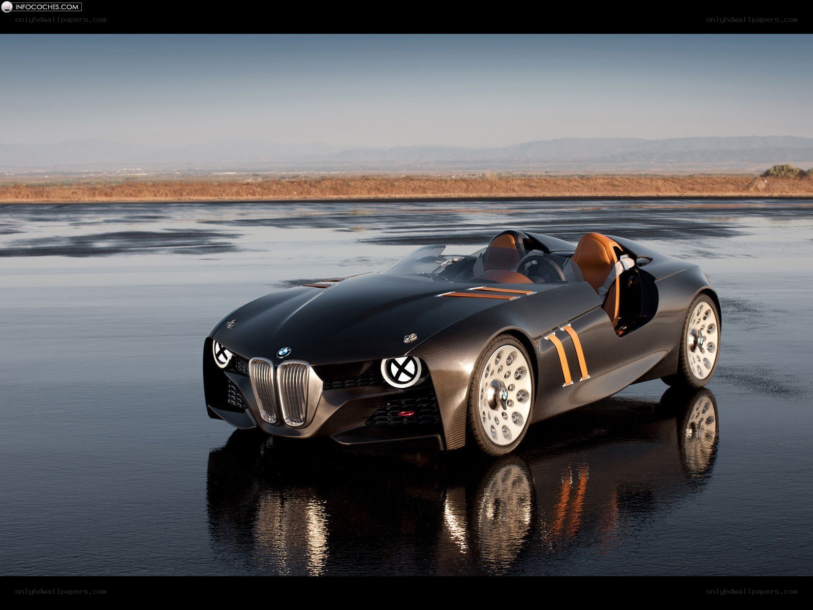 BMW Concept Car on Wet Surface
