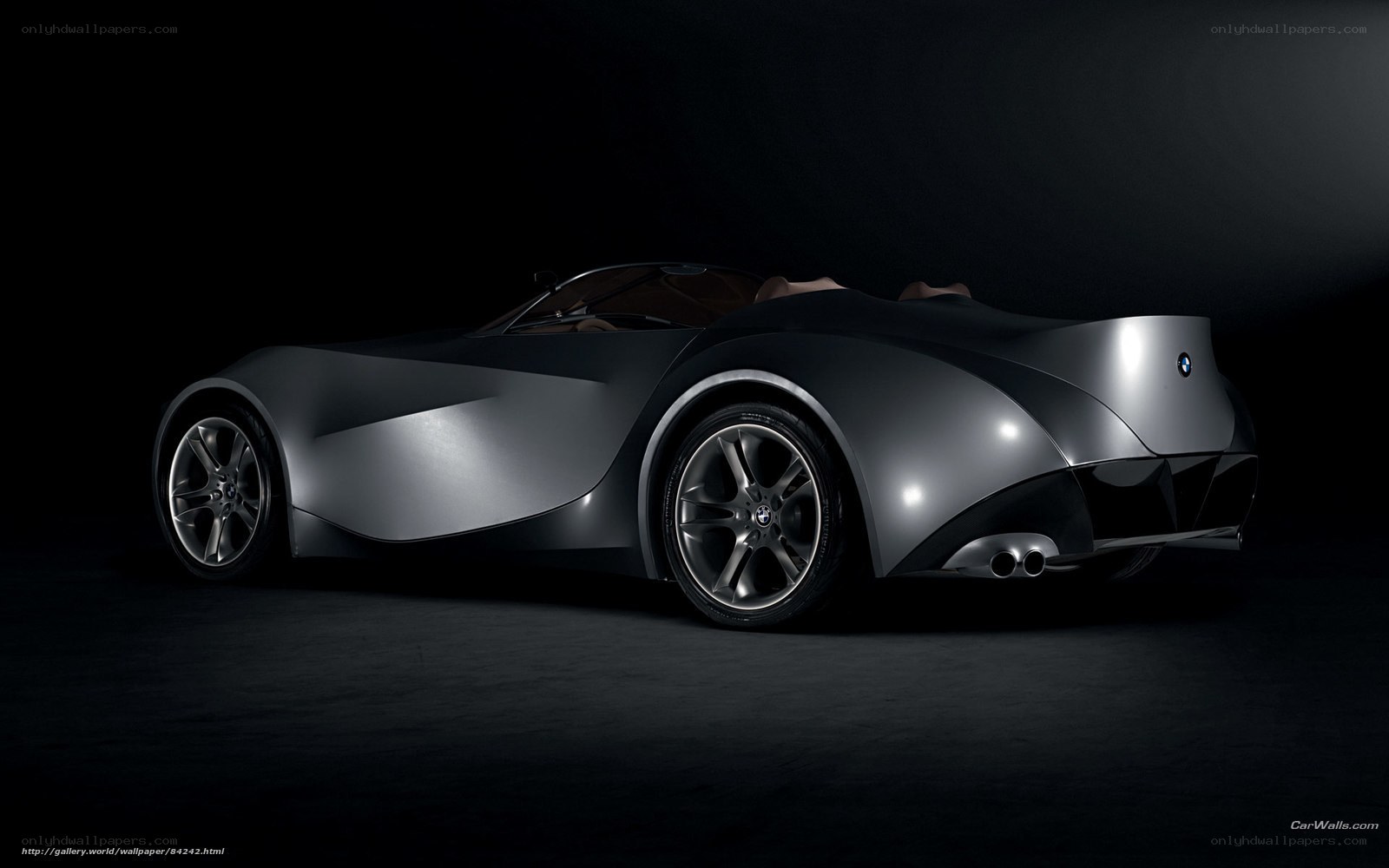 BMW concept car rear view