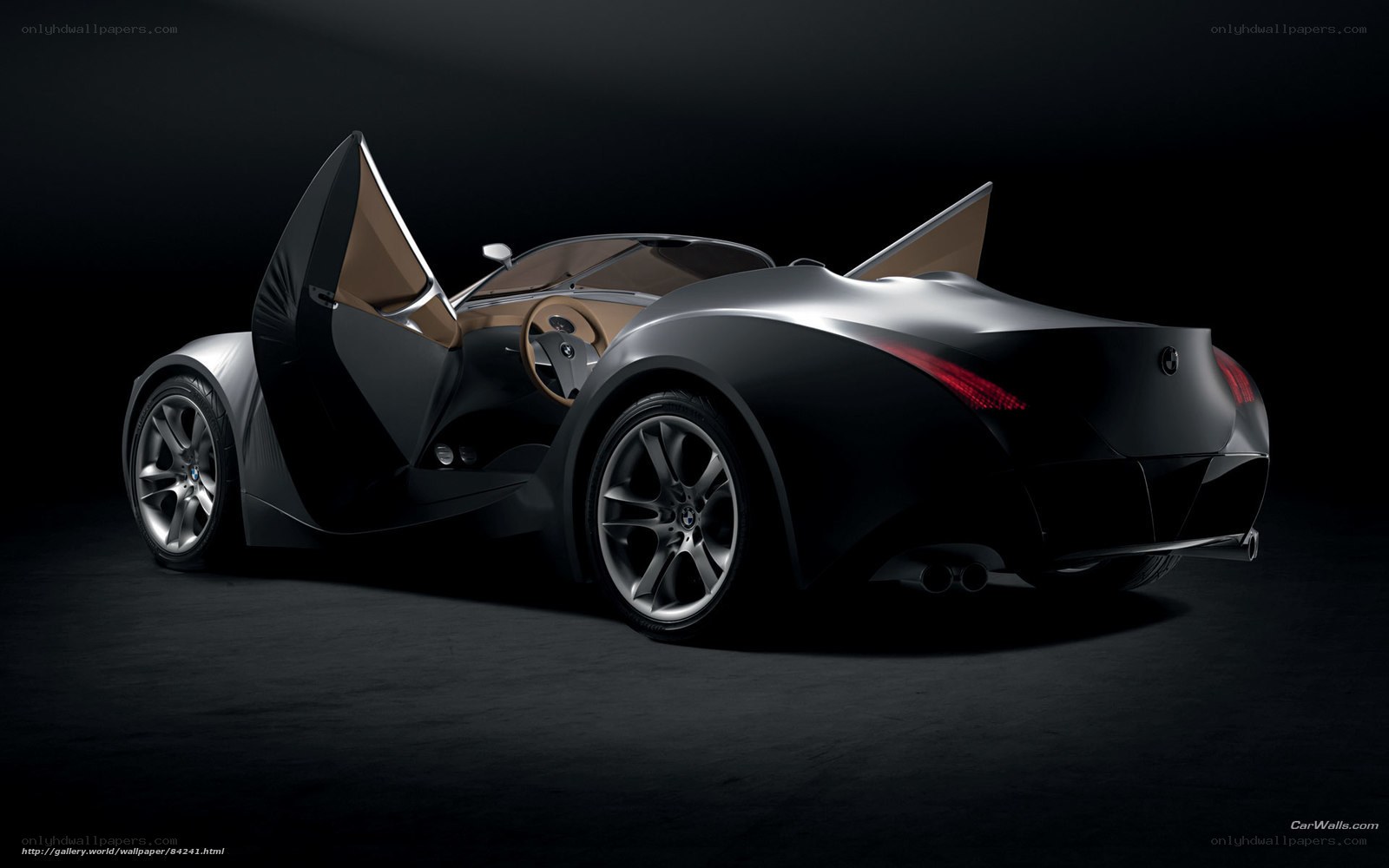 BMW concept car rear view