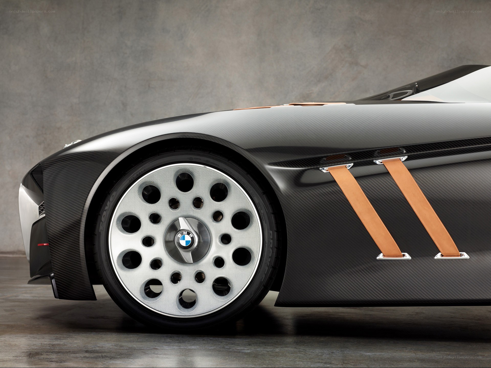 BMW concept car side view