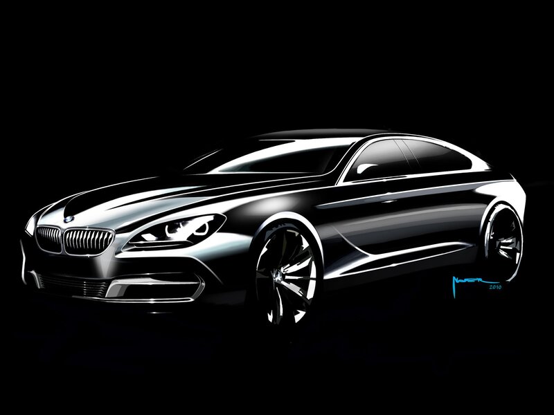 BMW concept car sketch