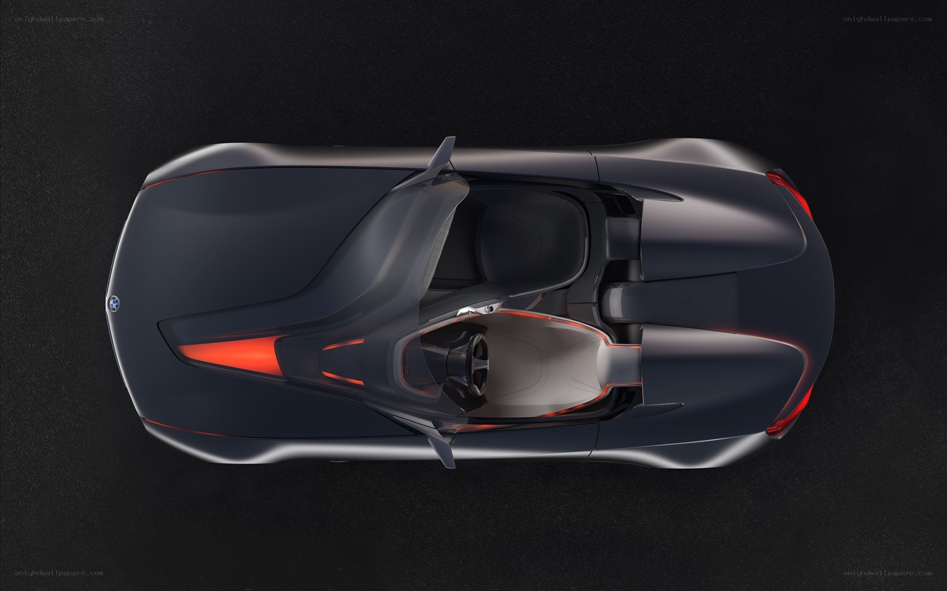 BMW concept car top view
