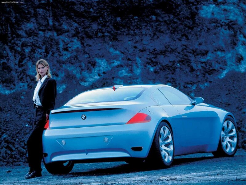 BMW Concept Car with Model