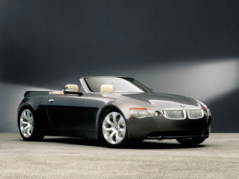 BMW concept convertible car