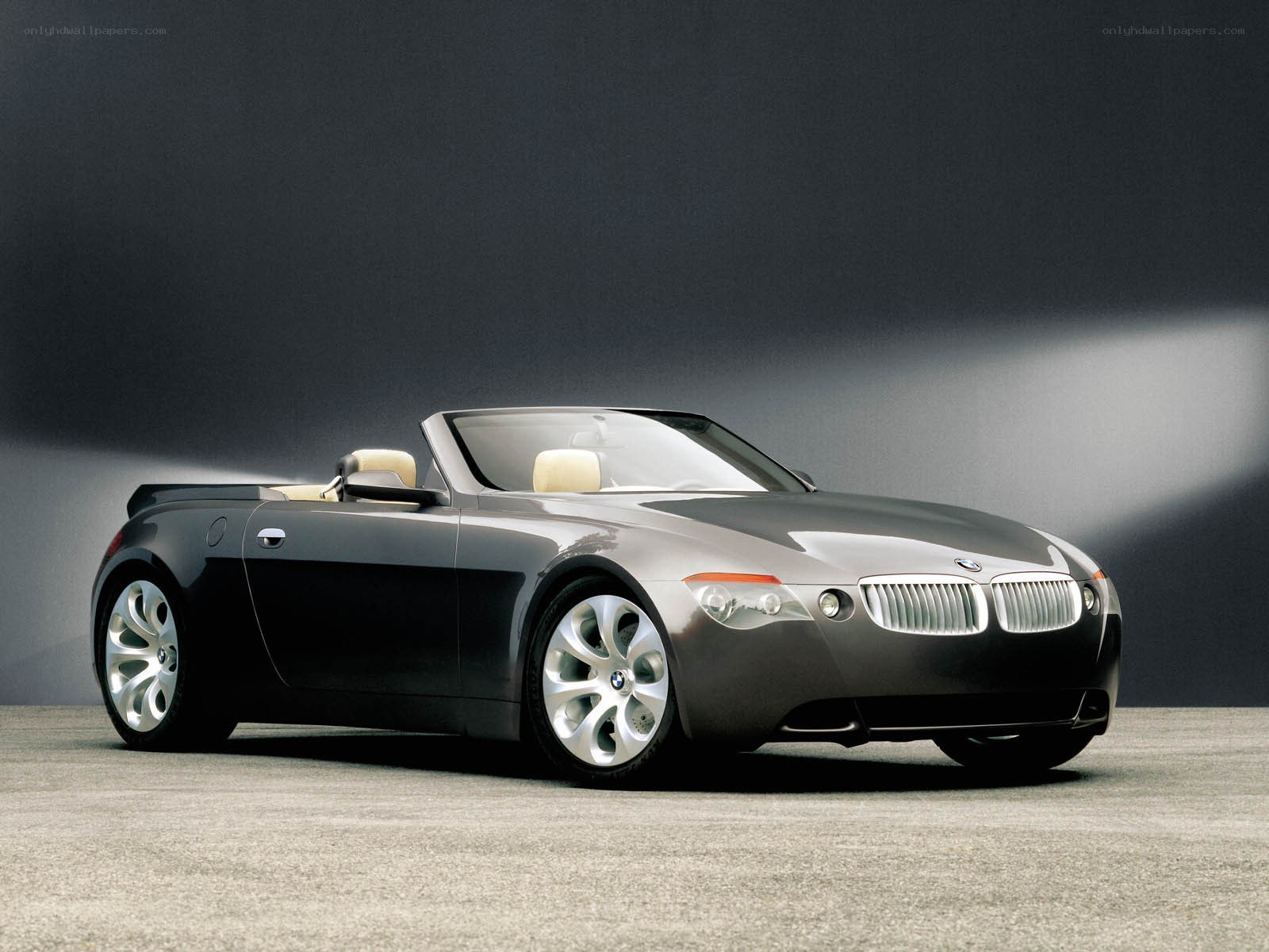 BMW concept convertible car