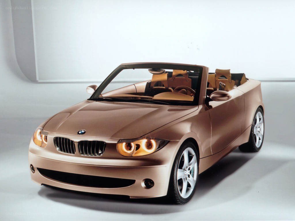 BMW concept convertible car