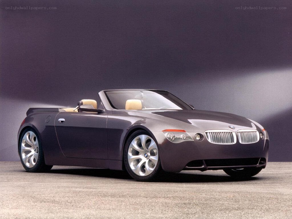 BMW concept convertible car
