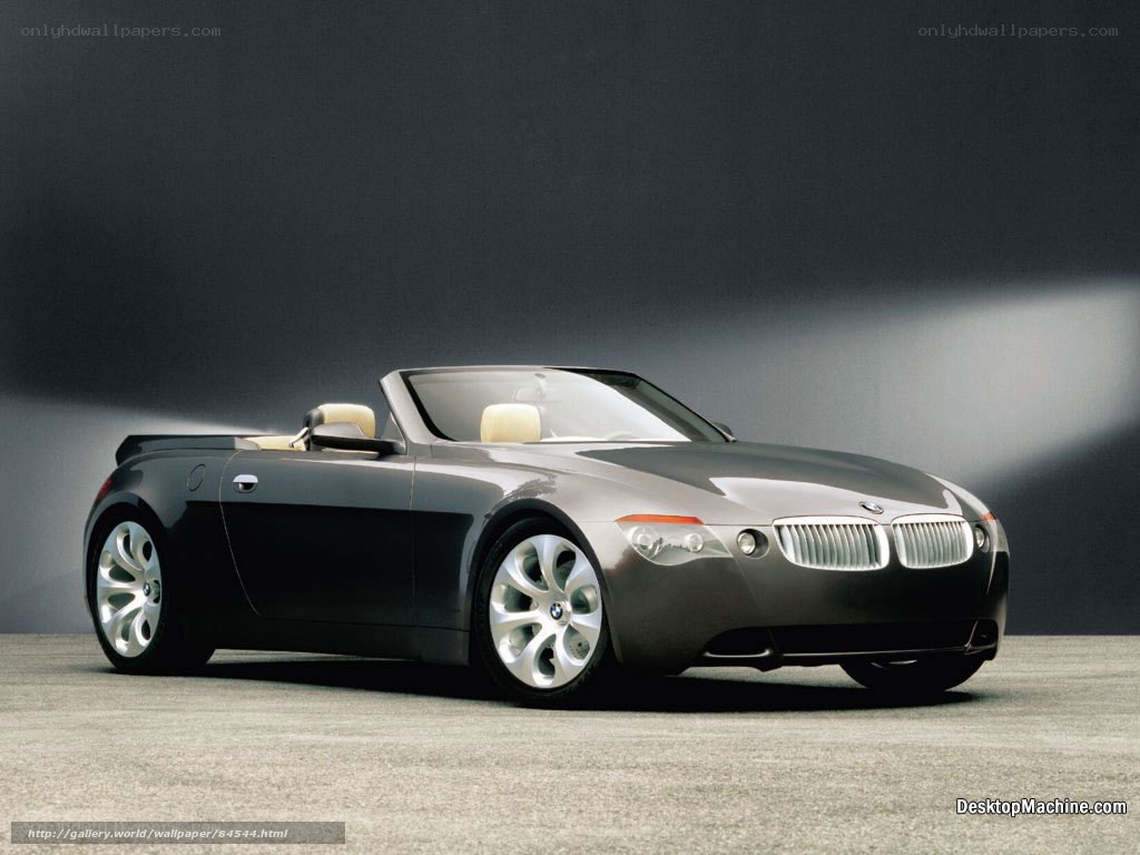 BMW concept convertible car