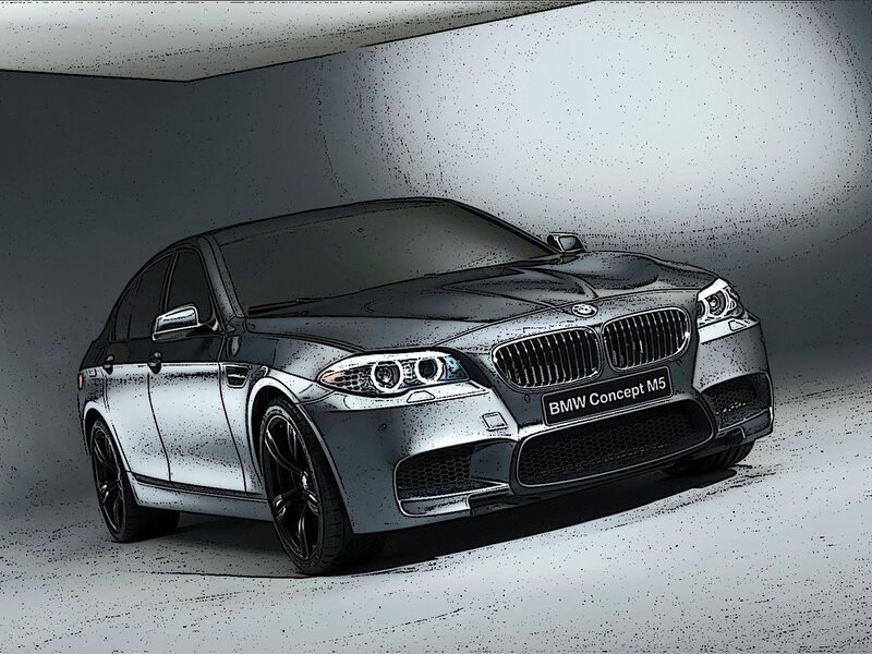 BMW Concept M5 car
