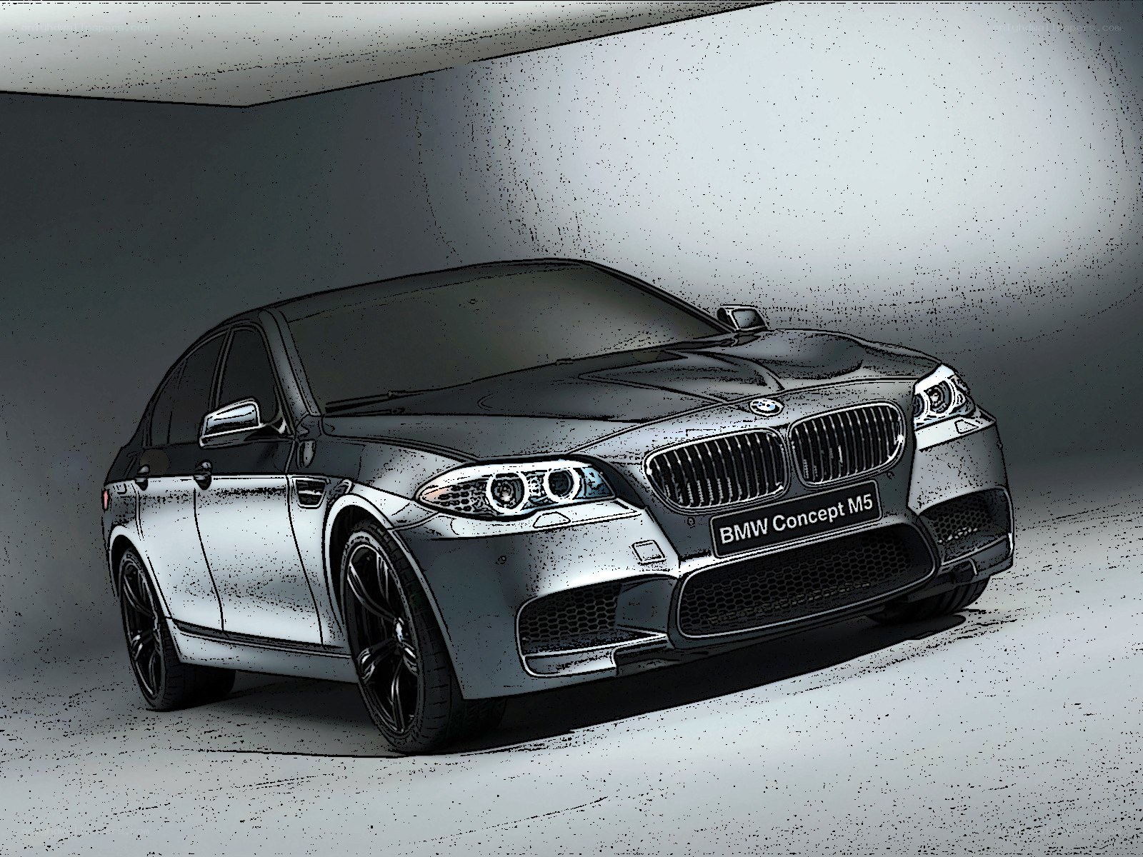BMW Concept M5 car