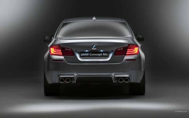 BMW Concept M5 rear view