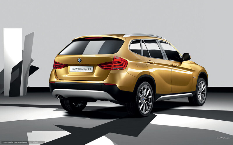 BMW Concept X1 rear view