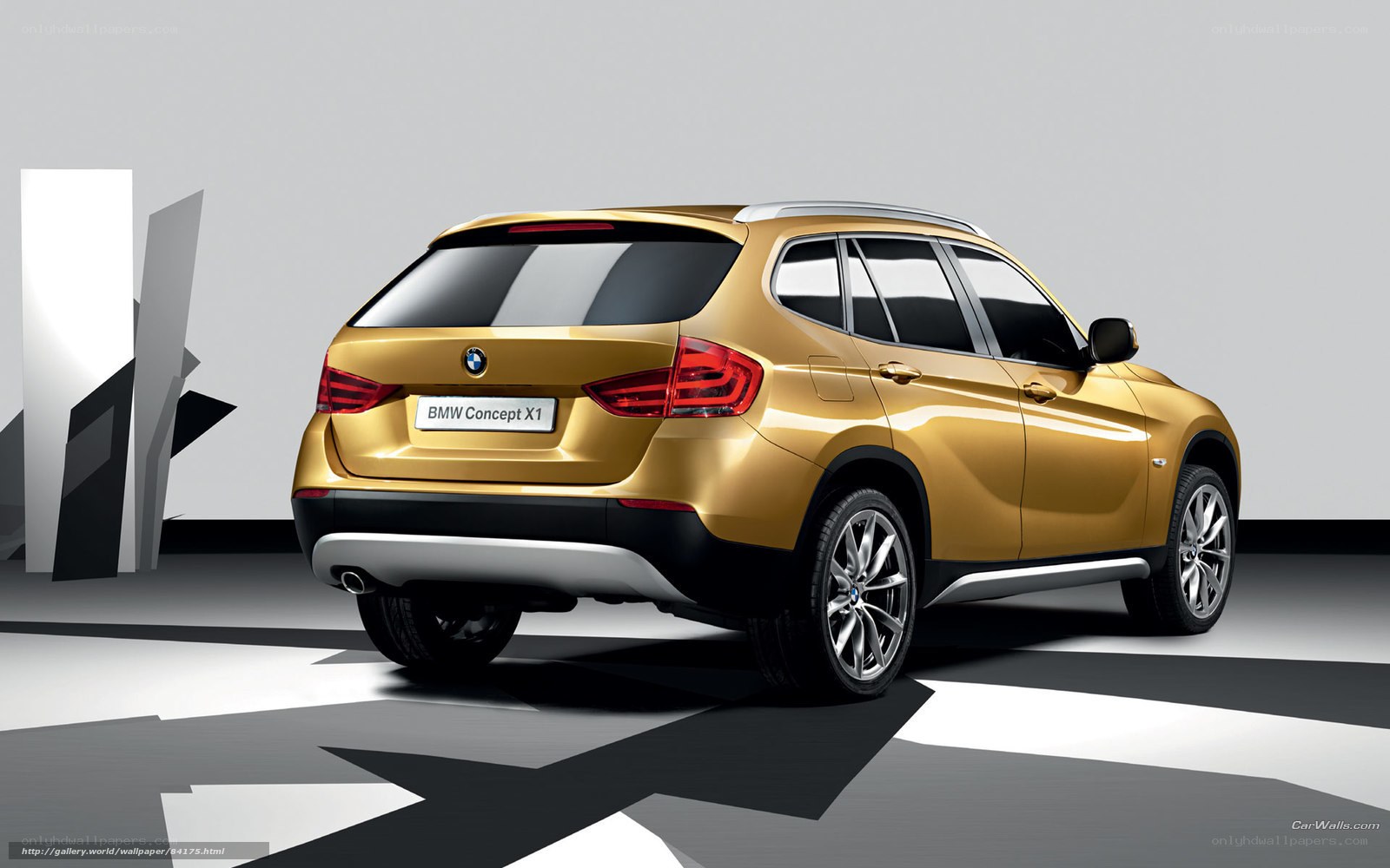 BMW Concept X1 rear view