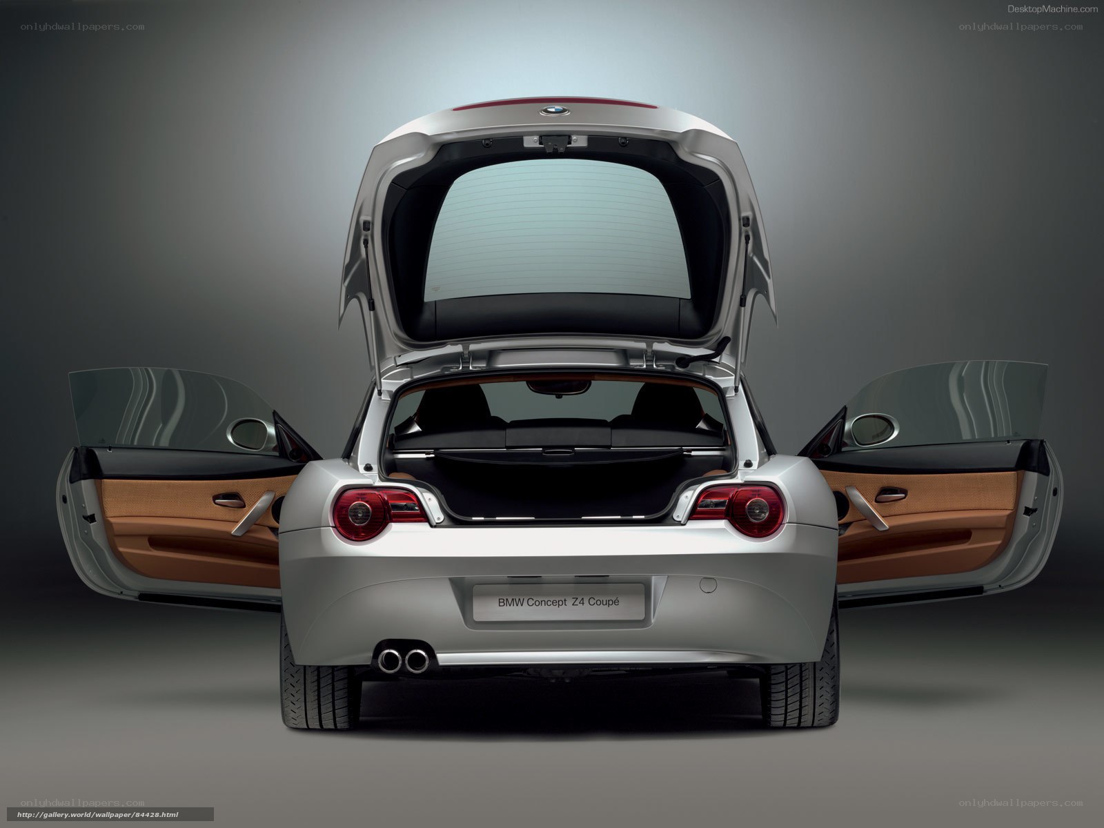 BMW Concept Z4 Coupé rear view