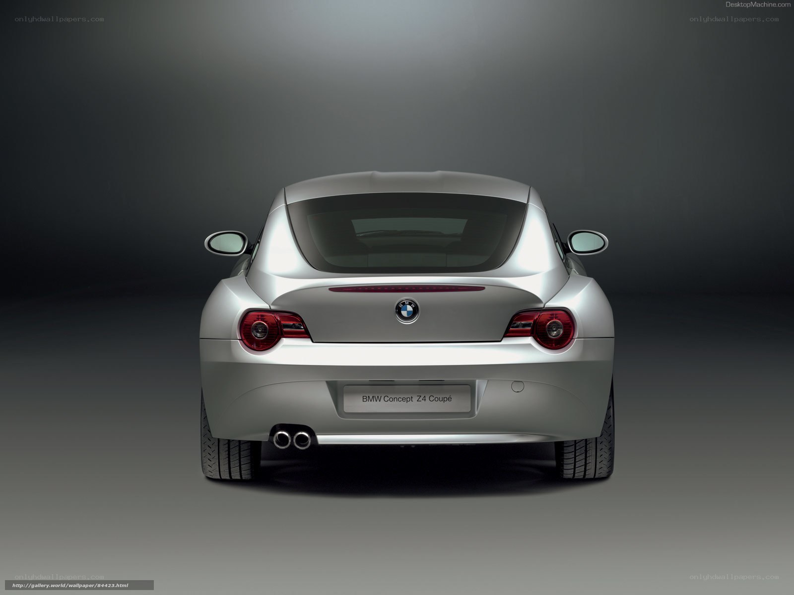 BMW Concept Z4 Coupé rear view