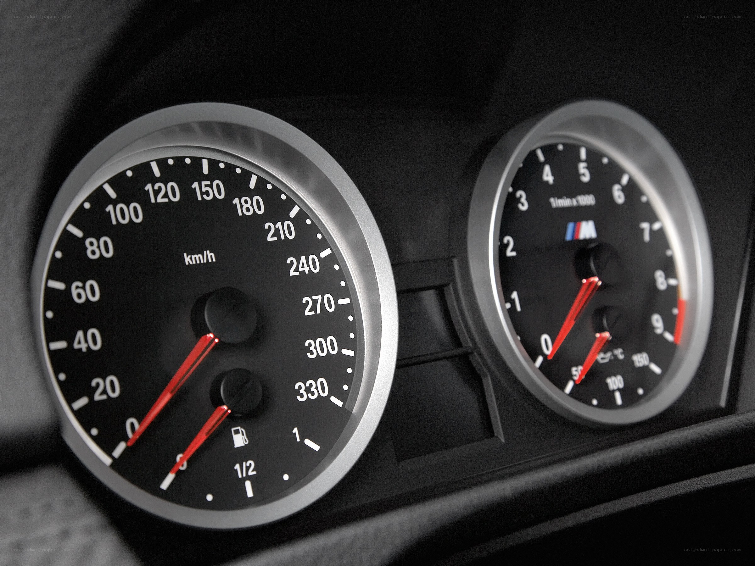 BMW dashboard gauges