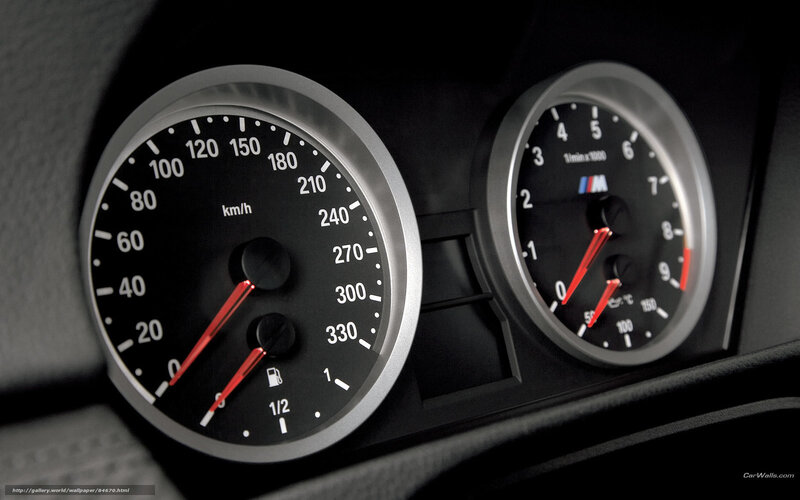 BMW dashboard gauges