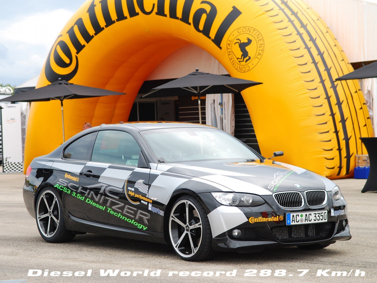 BMW diesel record car