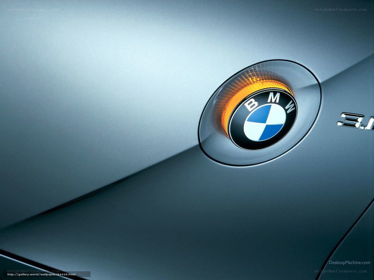 BMW emblem on car