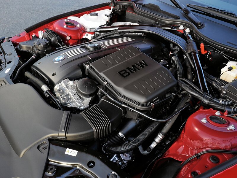 BMW engine bay