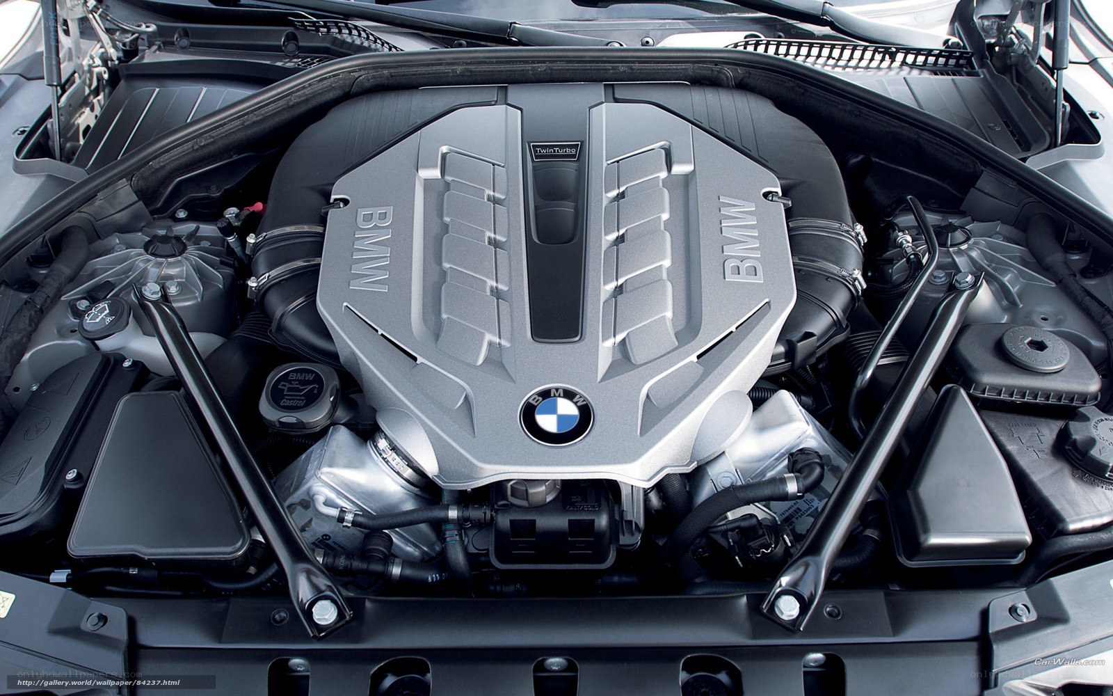 BMW engine bay