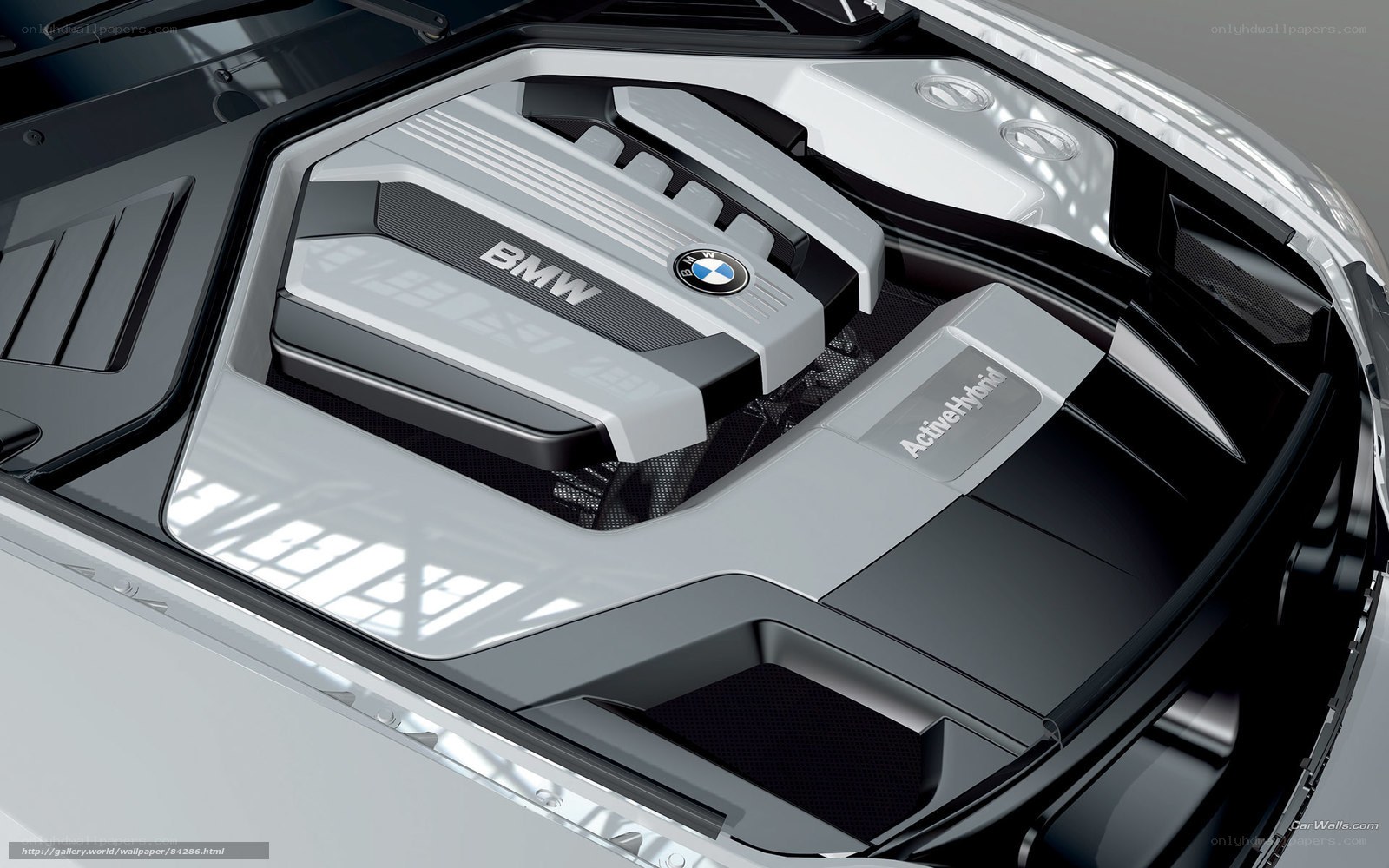 BMW engine bay