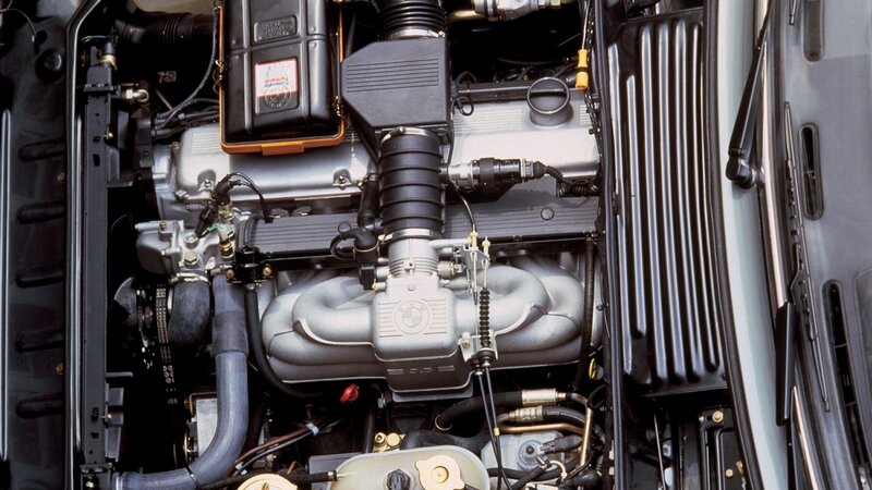 BMW engine bay