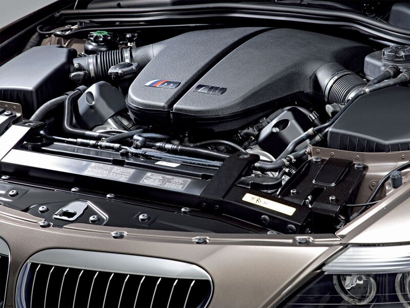 BMW engine bay