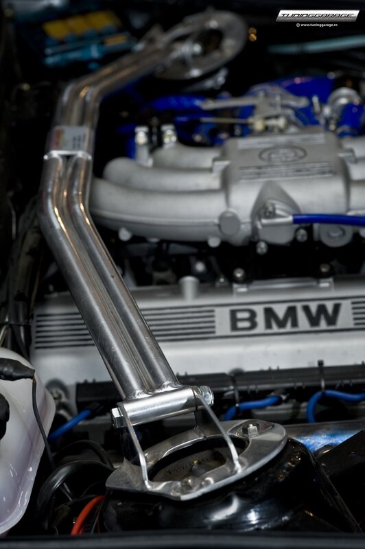 BMW engine bay close-up
