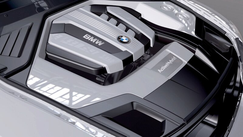 BMW Engine Bay — Silver, Technical, 3d Render