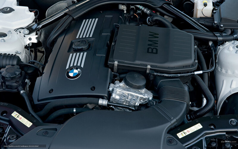 BMW engine bay