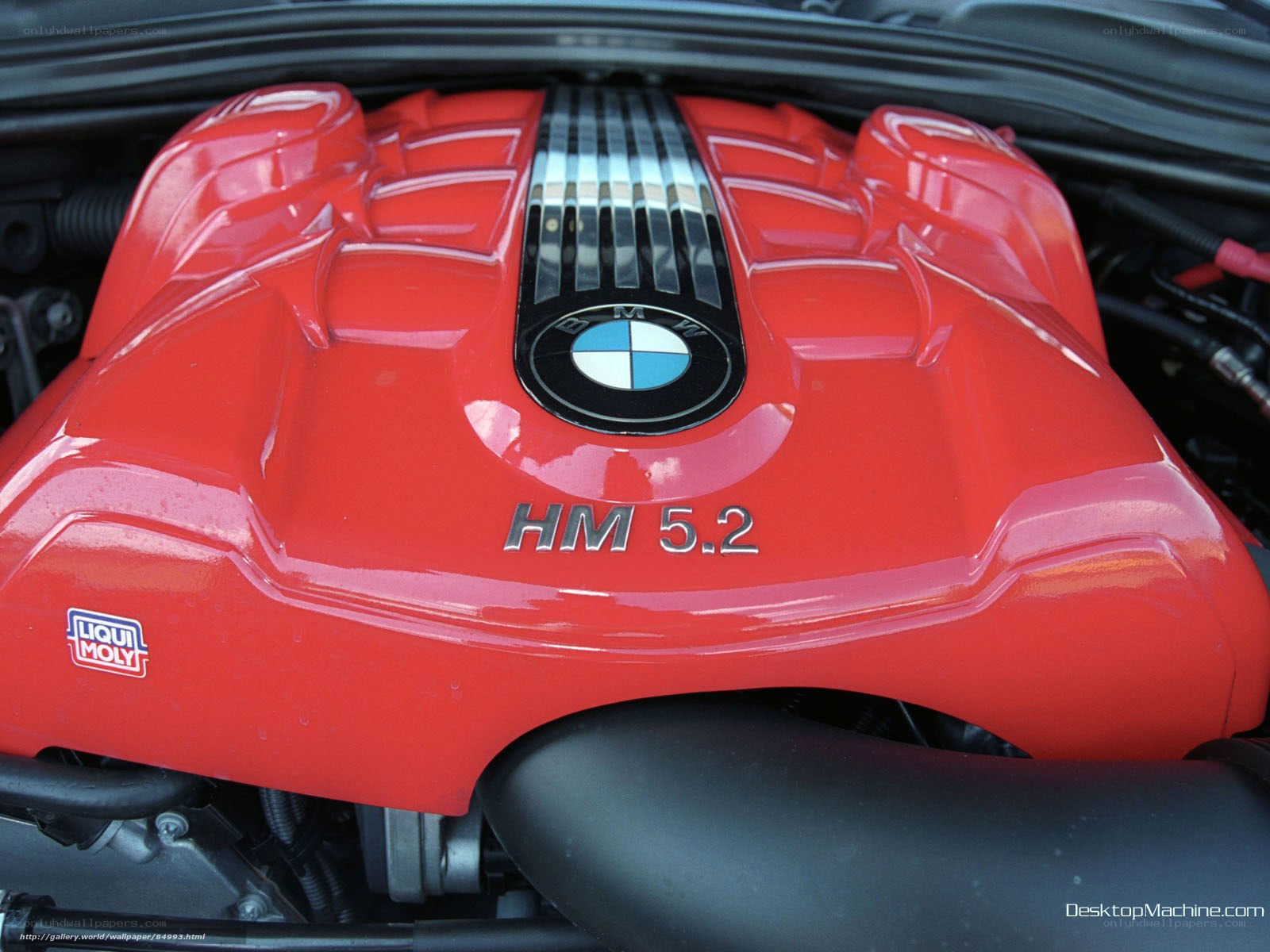 BMW engine cover