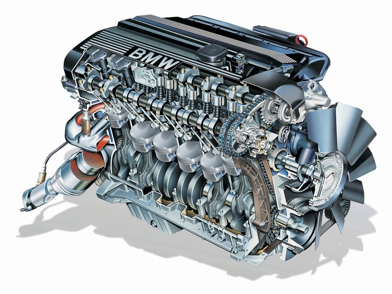 BMW Engine Cutaway