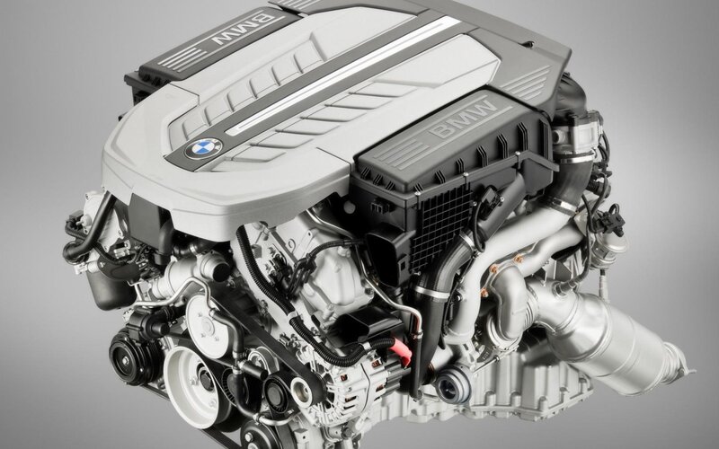 BMW Engine — Gray, Neutral, Photograph