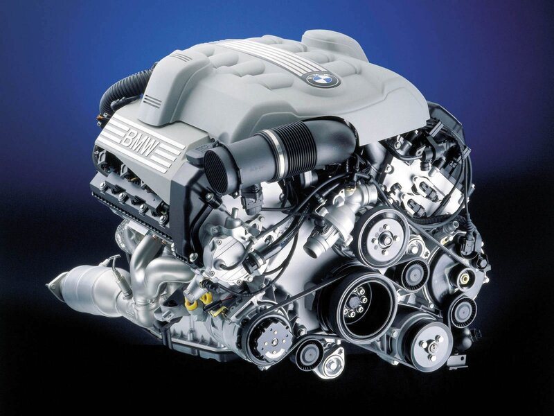 BMW Engine — Silver