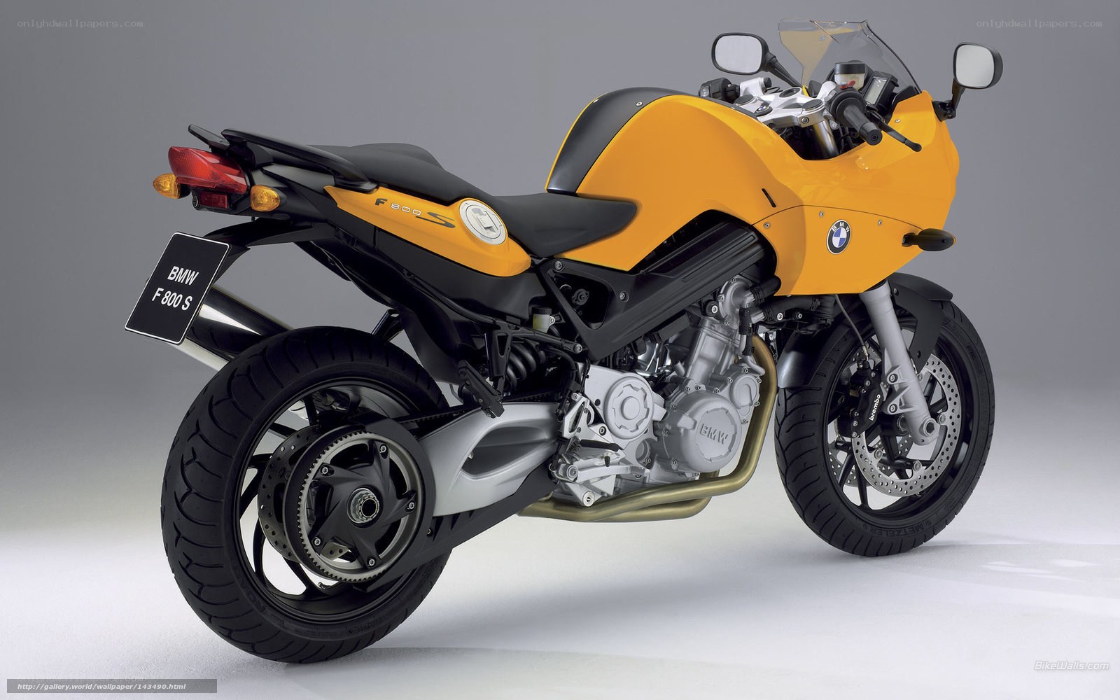 BMW F 800 S motorcycle