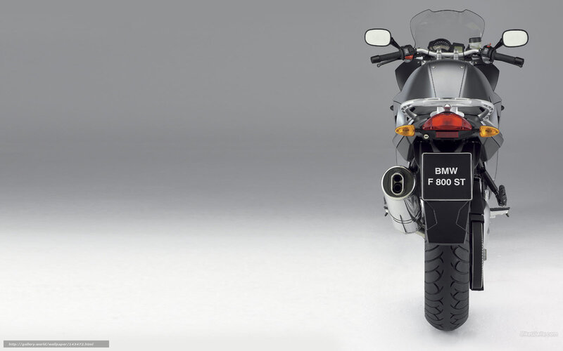 BMW F 800 ST Motorcycle — Gray