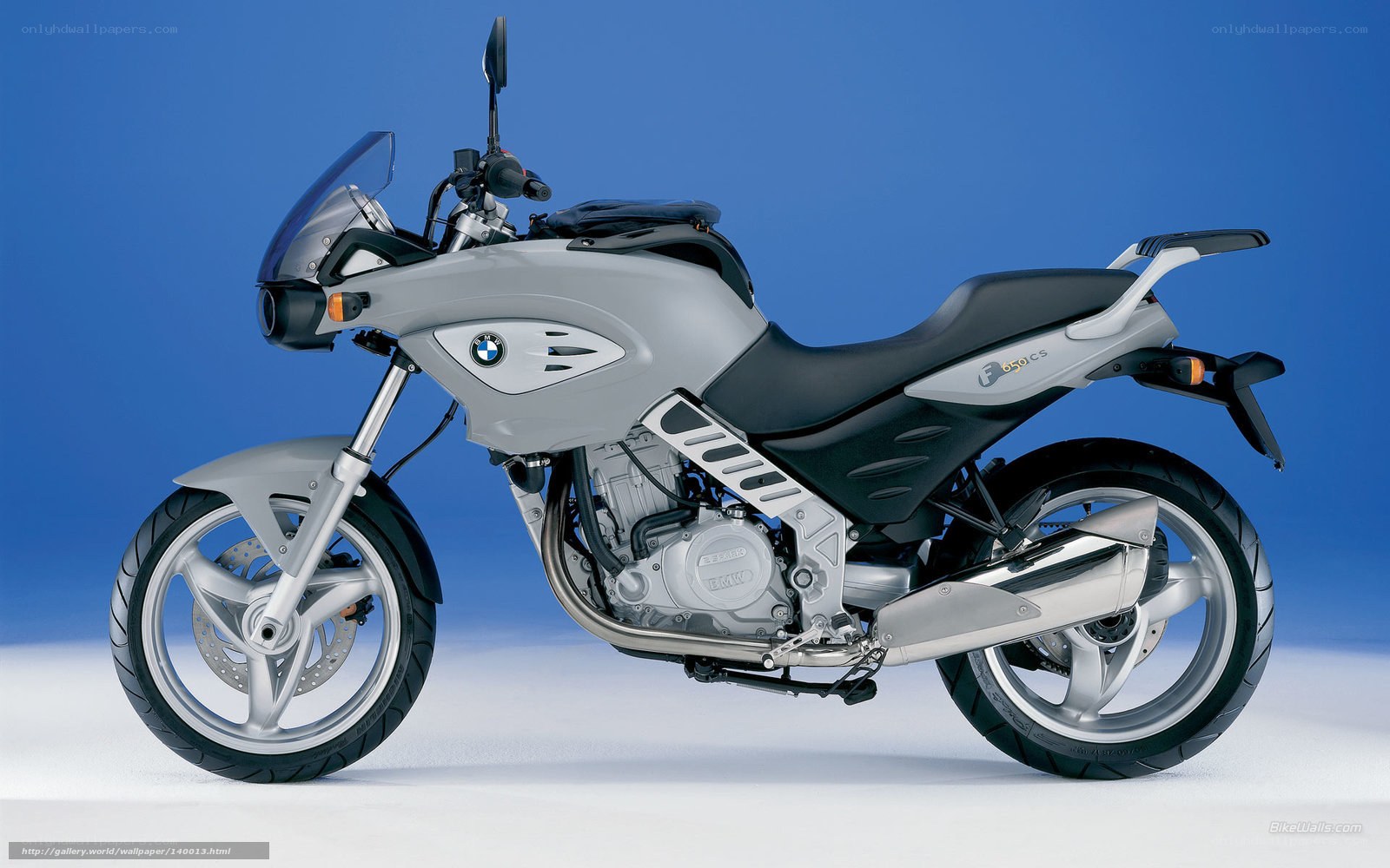 BMW F650 CS motorcycle