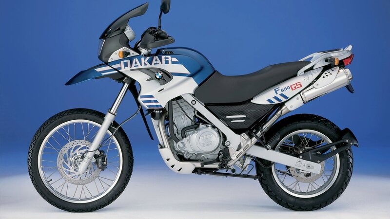BMW F650 GS Dakar Motorcycle — Blue, Neutral