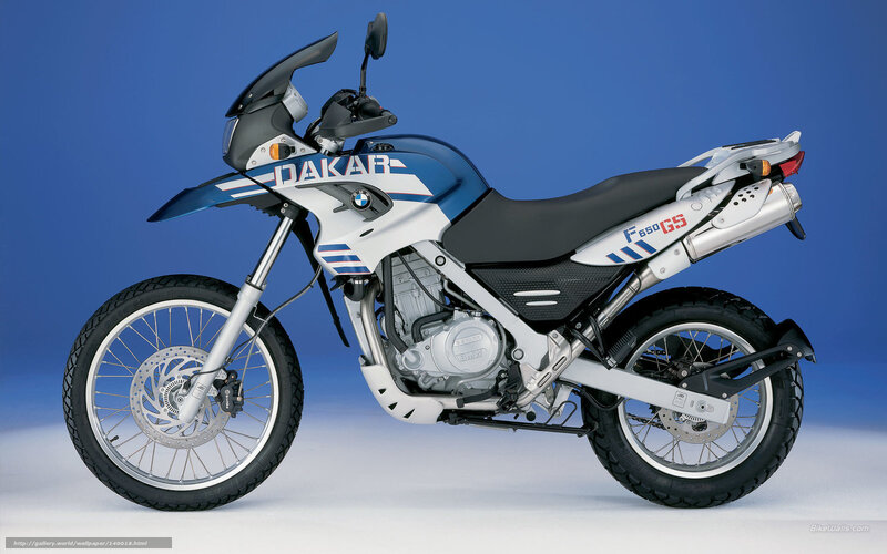 BMW F650 GS Dakar Motorcycle — Blue