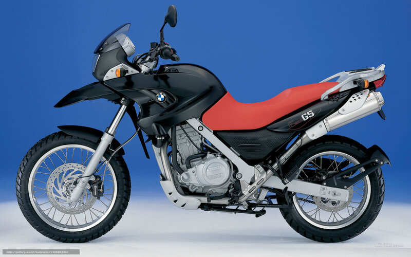 BMW F650 GS Motorcycle — Black